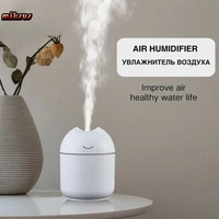 mini humidifier ultrasonic air humidifier essential oil diffuser home bedroom office aromatherapy spray usb night light filter