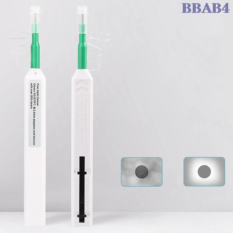 

2.5mm Pen Type Fiber Optic Cleaner One Click Cleaner Fiber Optic Cleaning Tool