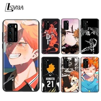 anime volleyball haikyuu for huawei p smart s z plus pro 2018 2019 2020 2021 mate 10 20x 20 30 pro lite soft phone case