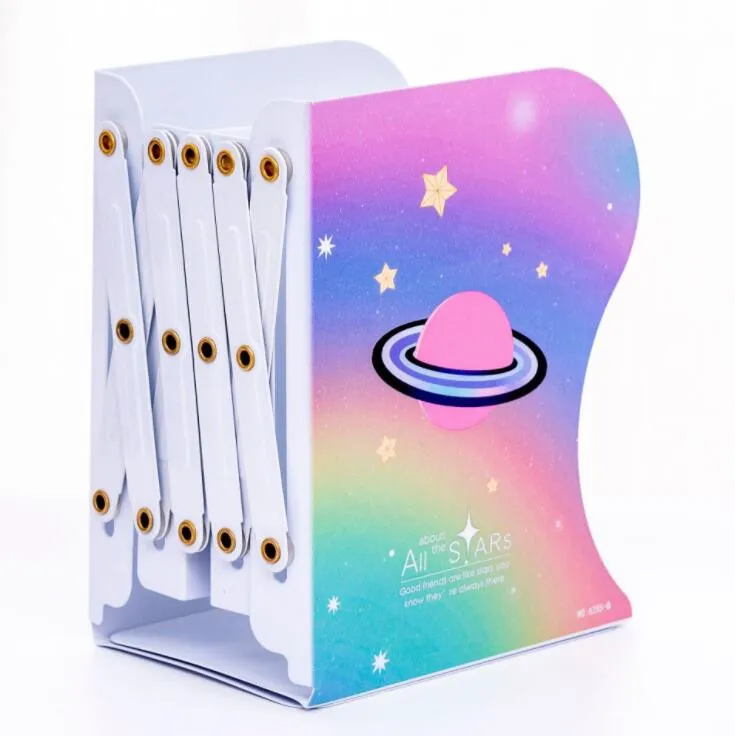 Металлический регулируемый Органайзер со звёздным небом для книг и