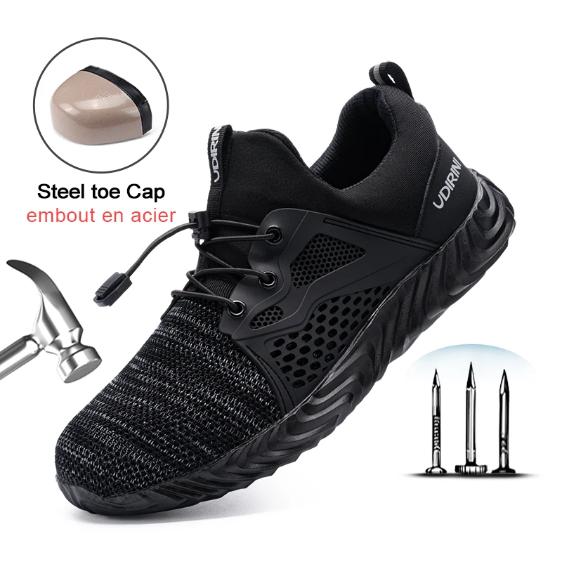 DYKHMILY/защитная обувь со стальным носком для мужчин и женщин нескользящие легкие