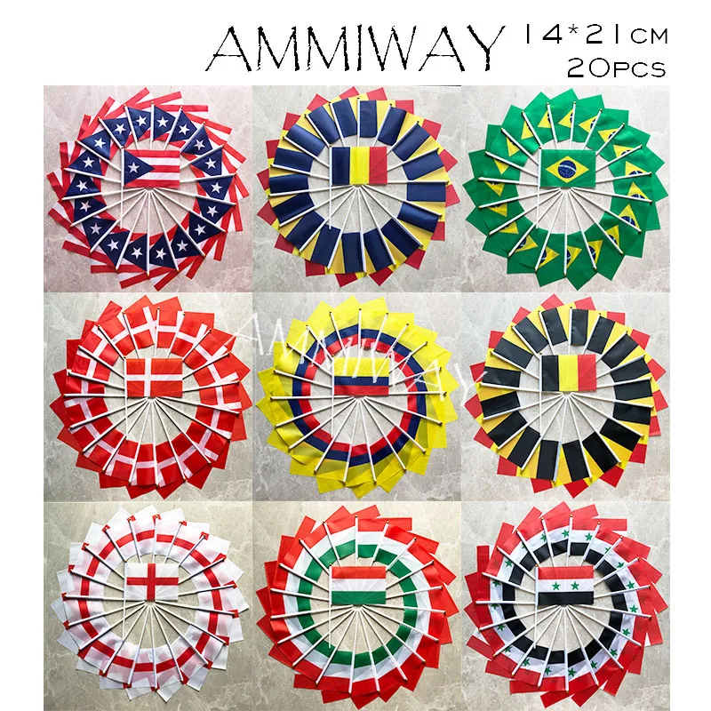 AMMIWAY 14x21 см 20 шт. Суринам Демократическая Республика Конго Афганистан Шотландия
