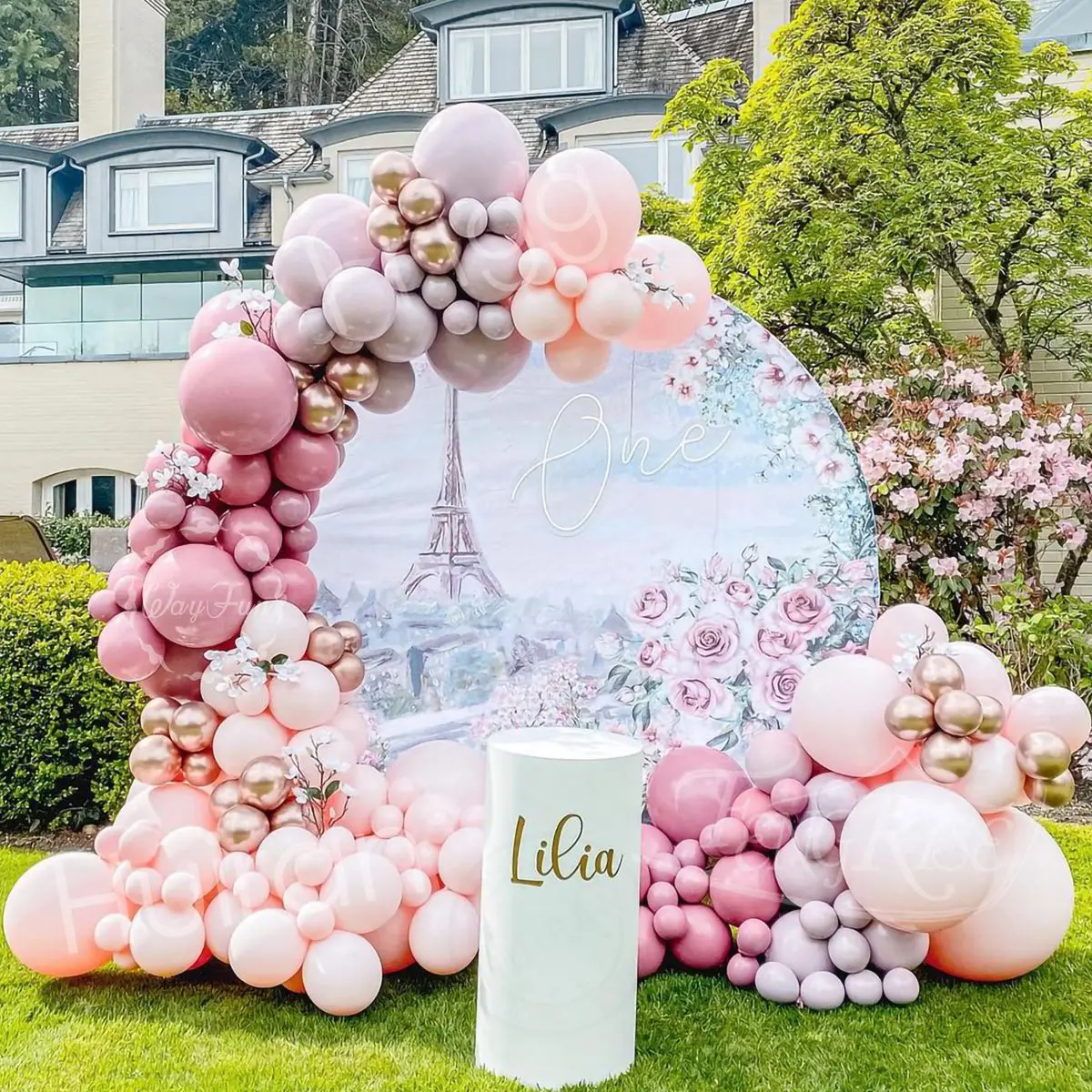 Guirnalda de globos de macarr&oacute;n, arco de l&aacute;tex para cumplea&ntilde;os, de feliz cumplea&ntilde;os decoraci&oacute;n de fiesta, globo de decoraci&oacute;n de boda, Babyshower Global, 152 Uds.-5