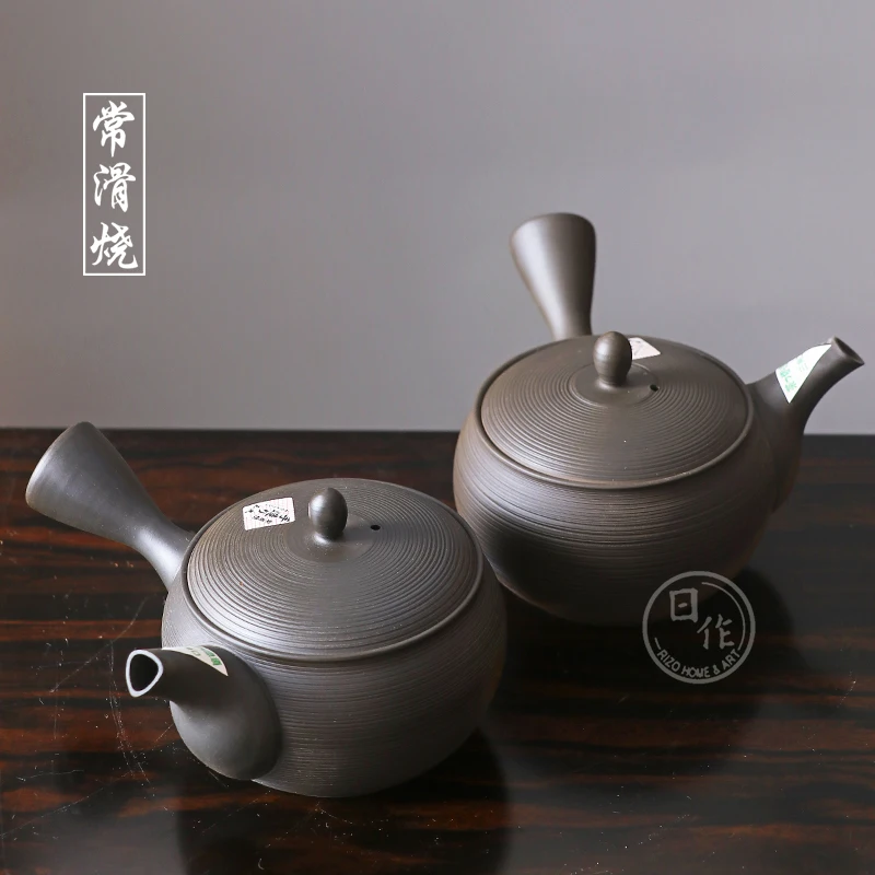 

Often slip burn imported from Japan side put the teapot jade light left for kiln ceramic lasts a pot