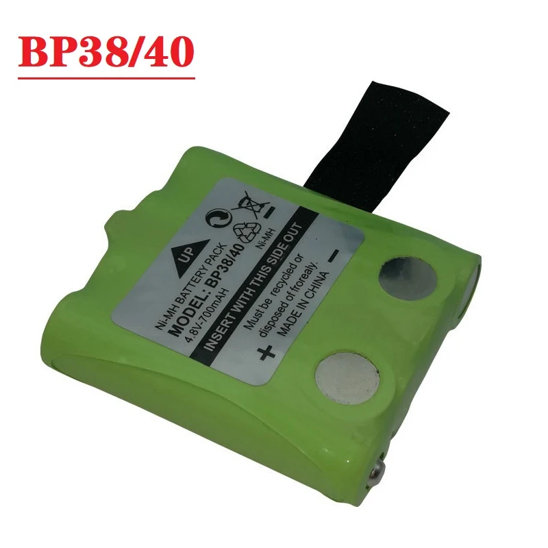 1/2/3 шт./компл. 4 8 в 700 мАч Ni-MH батарея для Uniden BP-38 BP-39 BP-40 BT-1013 BT-537 MOTOROLA TLKR T4 T5 T6 T7 T8 серии