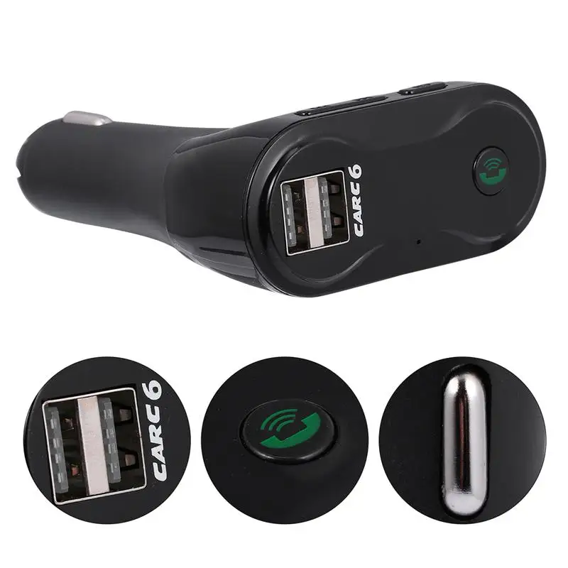 Миниатюрный Музыкальный плеер Fm передатчик Автомобильный MP3 модулятор адаптер