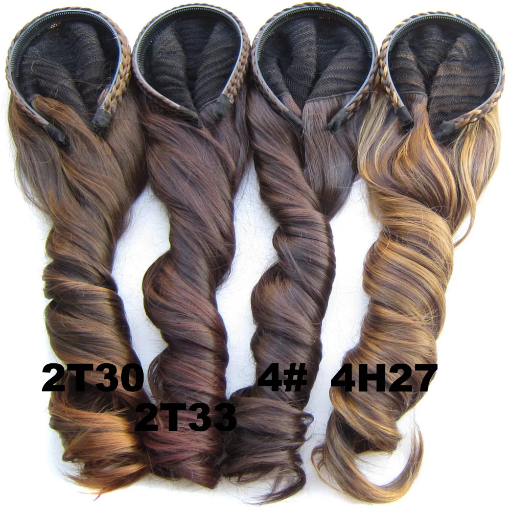 Similler длинные волнистые синтетические волосы Омбре полупарики для женщин