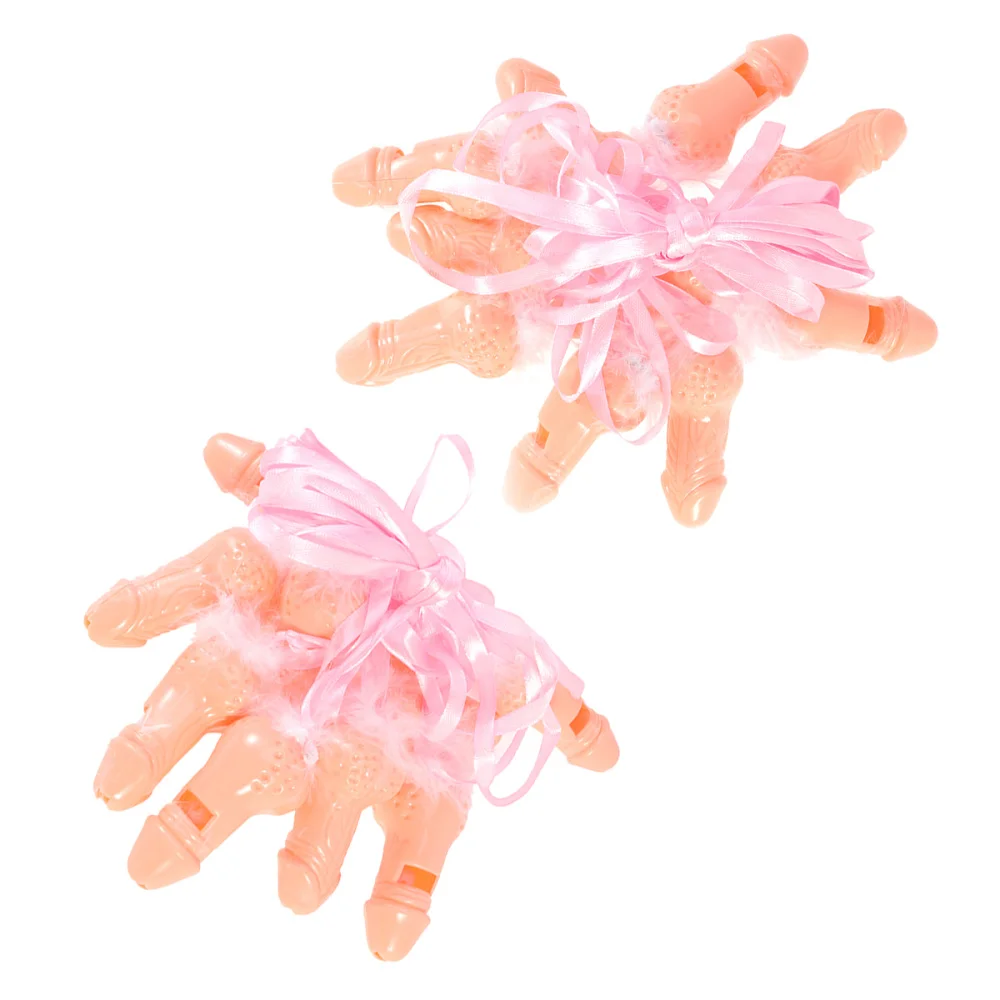 10 шт. бакалавра вечерние свистки забавные Портативный игрушки-свистки свадебные