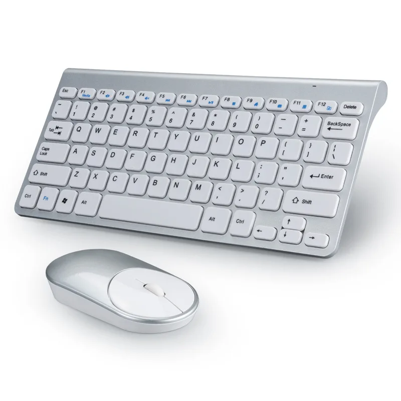 Беспроводная мини-клавиатура 2 4 ГГц комбинированная портативная эргономичная