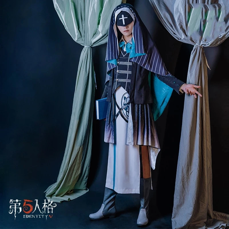 Косплей-костюм V-Eli Clark унисекс с париком для вечеривечерние на Хэллоуин