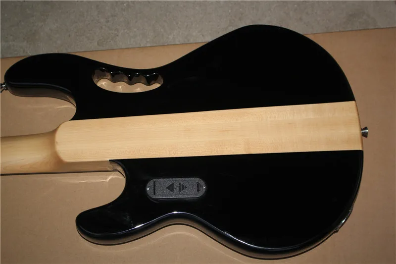 4-струнной бас-гитары производство Китай черный Цвет тела с кленовым шеи массаж