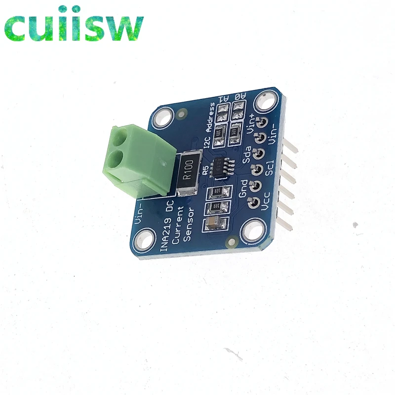 INA219 двунаправленный постоянного тока Питание Сенсор коммутационный модуль