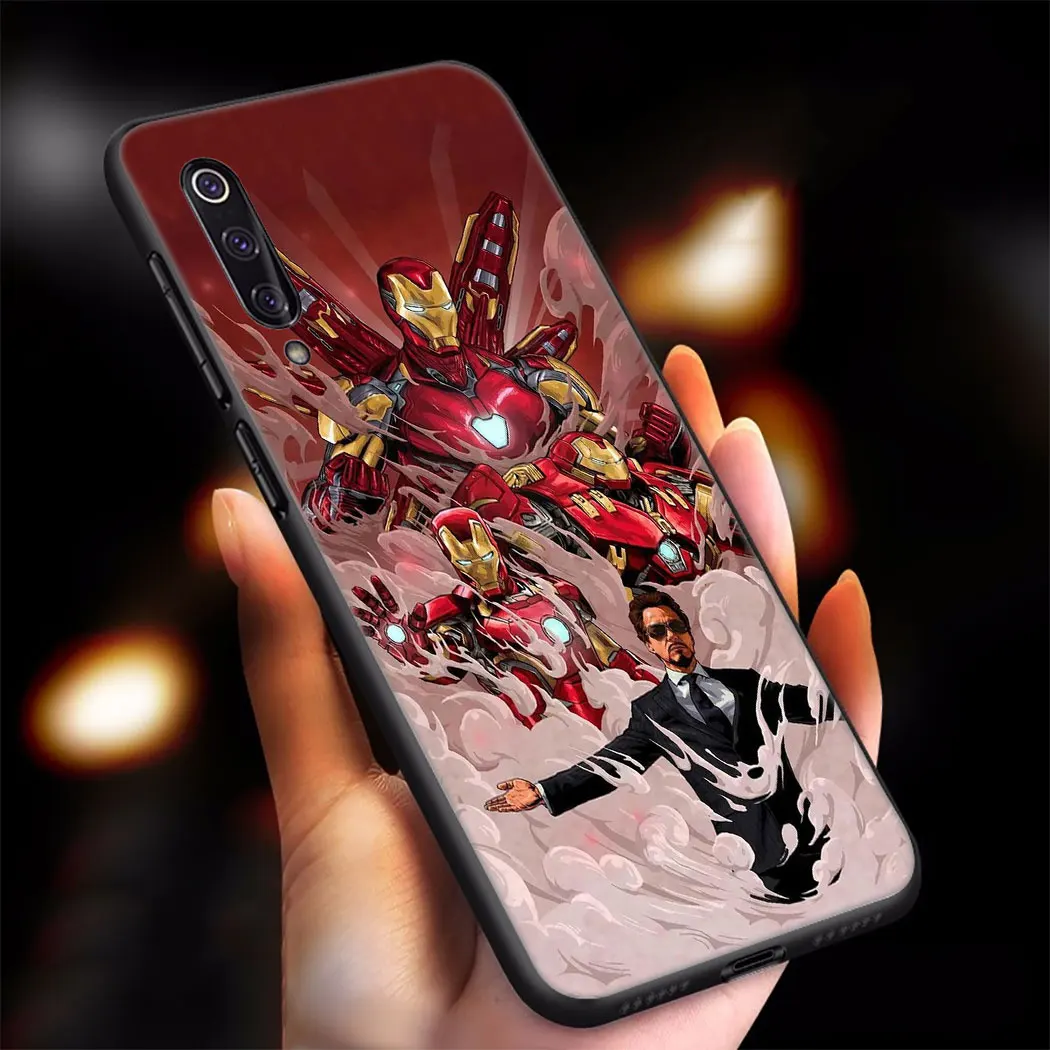 Мягкий силиконовый чехол IYICAO MARVEL Avengers Hero для Xiaomi 9 8 SE A2 Lite A3 9T Pro A1 CC9 5X 6X MAX 3 F1 |