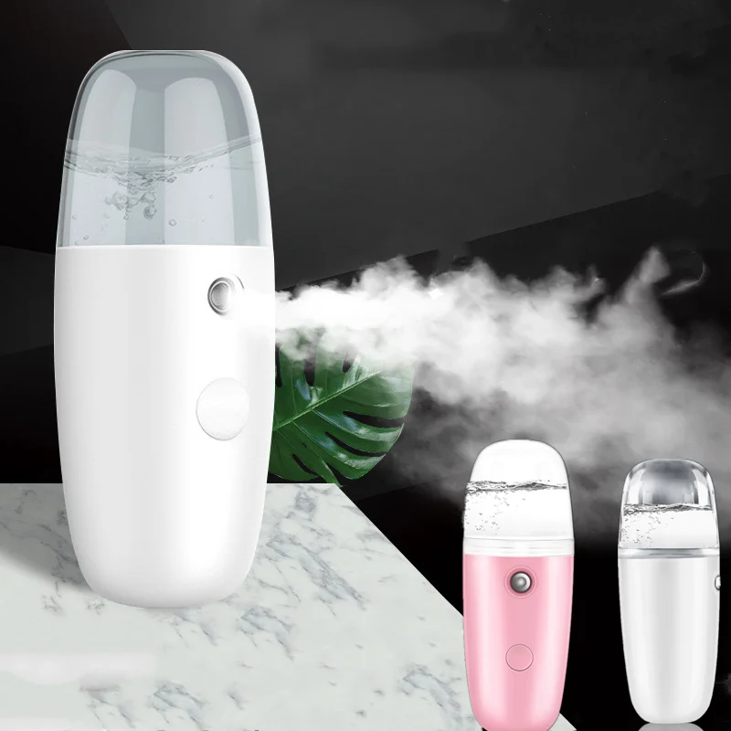 

30ml Humidifier Air Diffuser Handheld Water Ultrasonic Essential Car Oil Steamed with Light for Home USB Chargeable Humidifier
