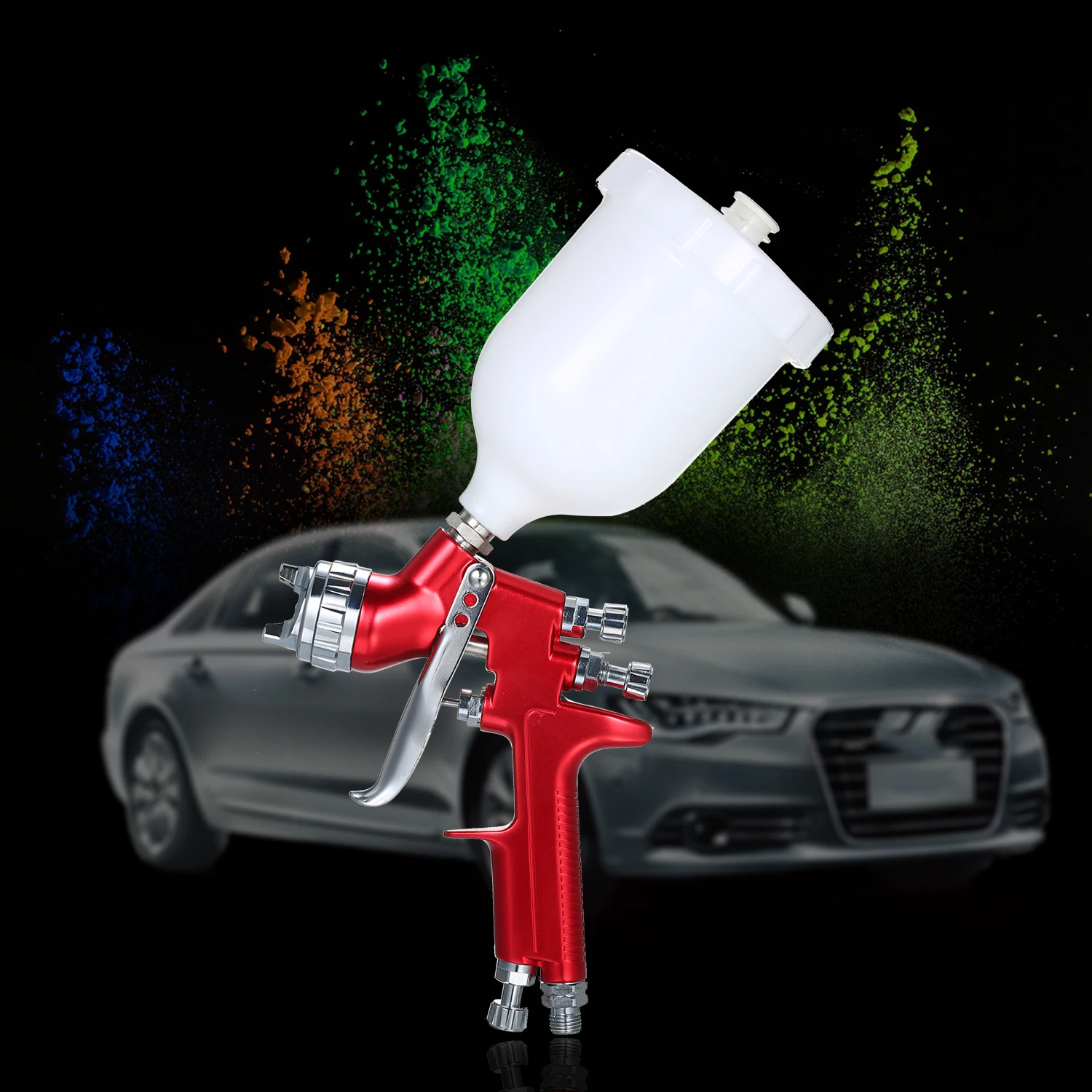 LY 07 пневматический спрей лак пистолет атомизация Высокая большой Ёмкость Краски