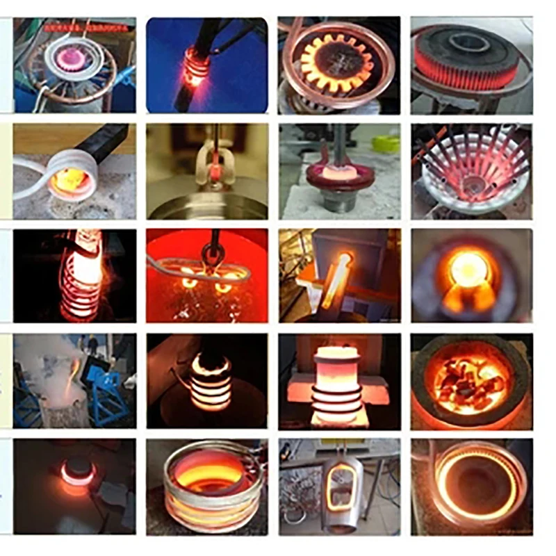 Индукционный нагревательный источник питания средней частоты 15 кВт печь для