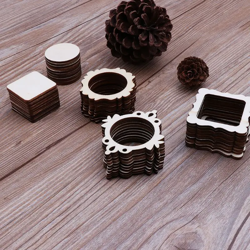 10 шт. декоративные деревянные фоторамки | Дом и сад