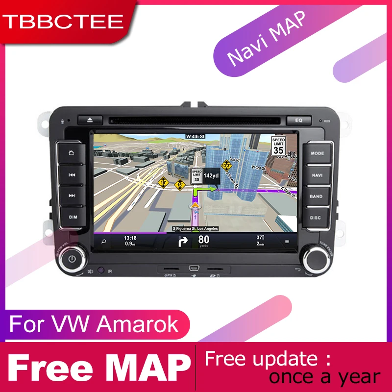 TBBCTEE android автомобильный dvd gps мультимедийный плеер для Volkswagen VW Amarok 2010 ~ 2018 Навигатор