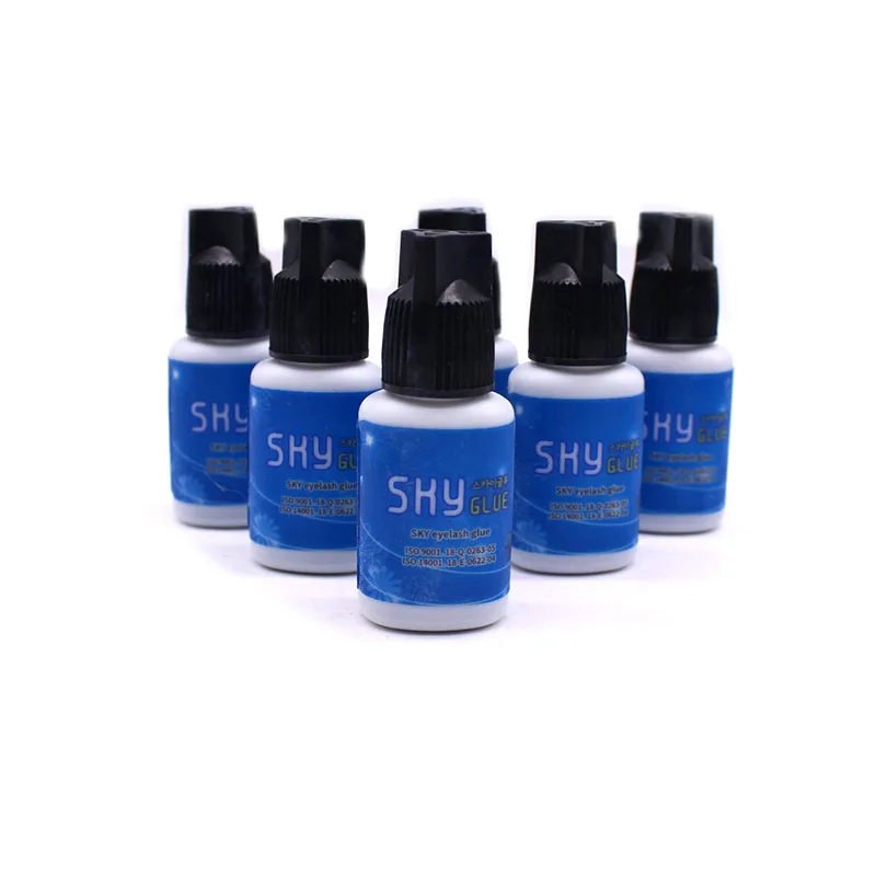 5 бутылок небо клей для наращивания ресниц наращивание Оригинальная Черная