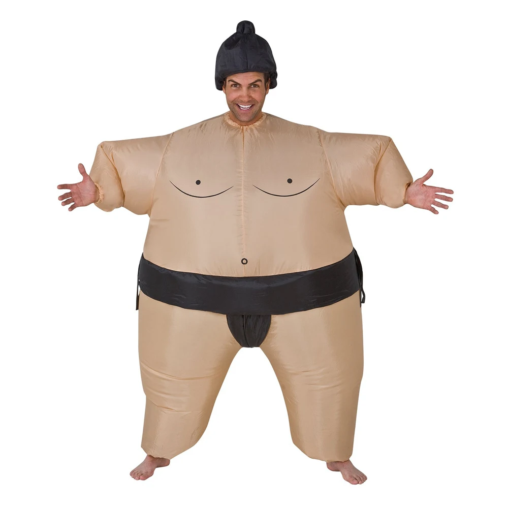 Надувной Косплей костюм для взрослых 2 цвета|costume halloween|inflatable sumocosplay costume |