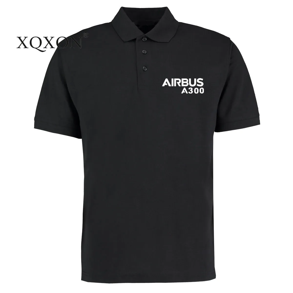 XQXON-2021 Новая мужская футболка поло рубашки для мальчиков забавные Аэробус A300