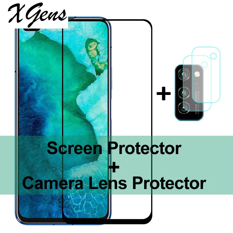 2 шт. защитная пленка для экрана Huawei Honor View 30 Pro закаленное стекло задней камеры