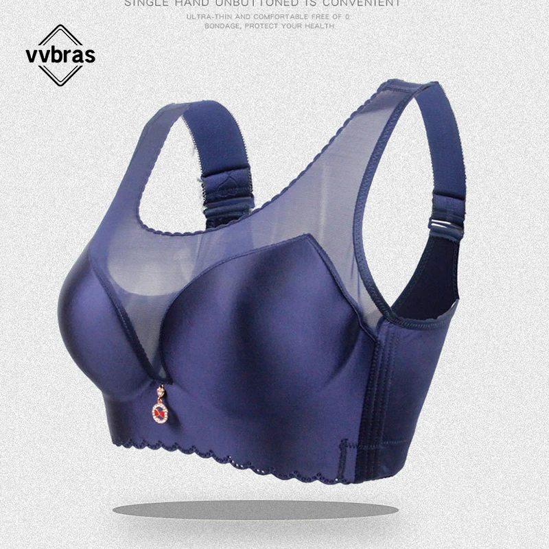vvbras Plus Size Bras For Women Push Up Bra Women's Underwear Wireless Sexy Woman Clothing Brassiere Breathable Thin Bralette