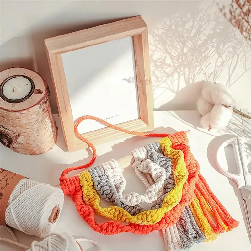 

Bohemian Macrame Wall Hanging Fashion Style Woven Tapestry Birthday Gift Handmade Wall Art Decoration forHomeLivingRoom, Bedroom