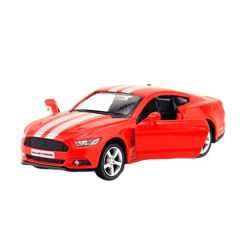 

1/36 Ford Mustang 2015 сплав литая под давлением модель автомобиля коллекция игрушек Рождественский подарок офисное украшение для дома