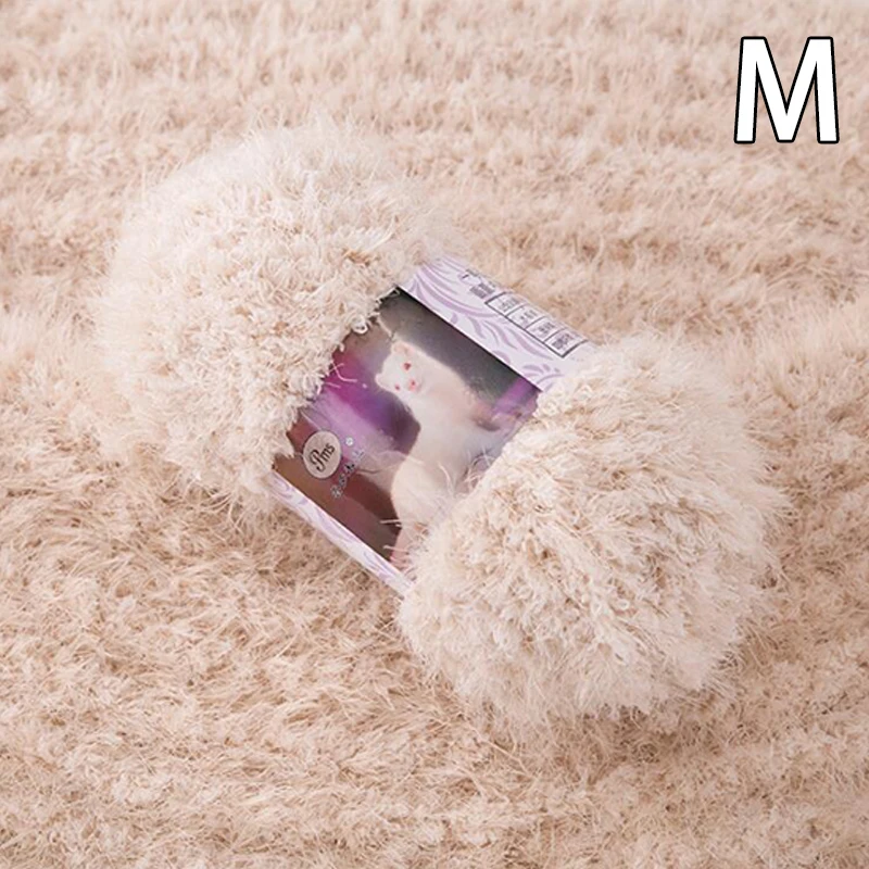 100 г/шарик зернистая объемная пушистая меховая мохеровая толстая пряжа для