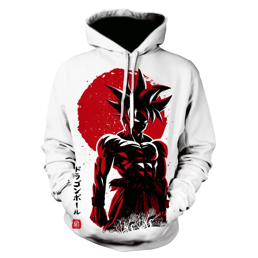 

New Design 2021 Goku Hoodies DB Strong Goku Printing 3D Hooded Sweatshirt Men Women Harajuku Unisex Outerwear Hoody
