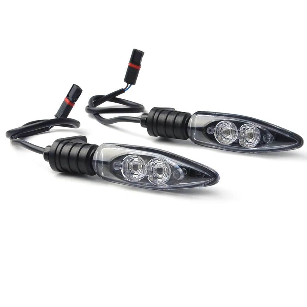 

2Pcs Motorcycle Turn Signal LED Lights High Brightness Light Indicators Warning Lamp For BMW R1200 F800 F650GS F700GS Drop Ship