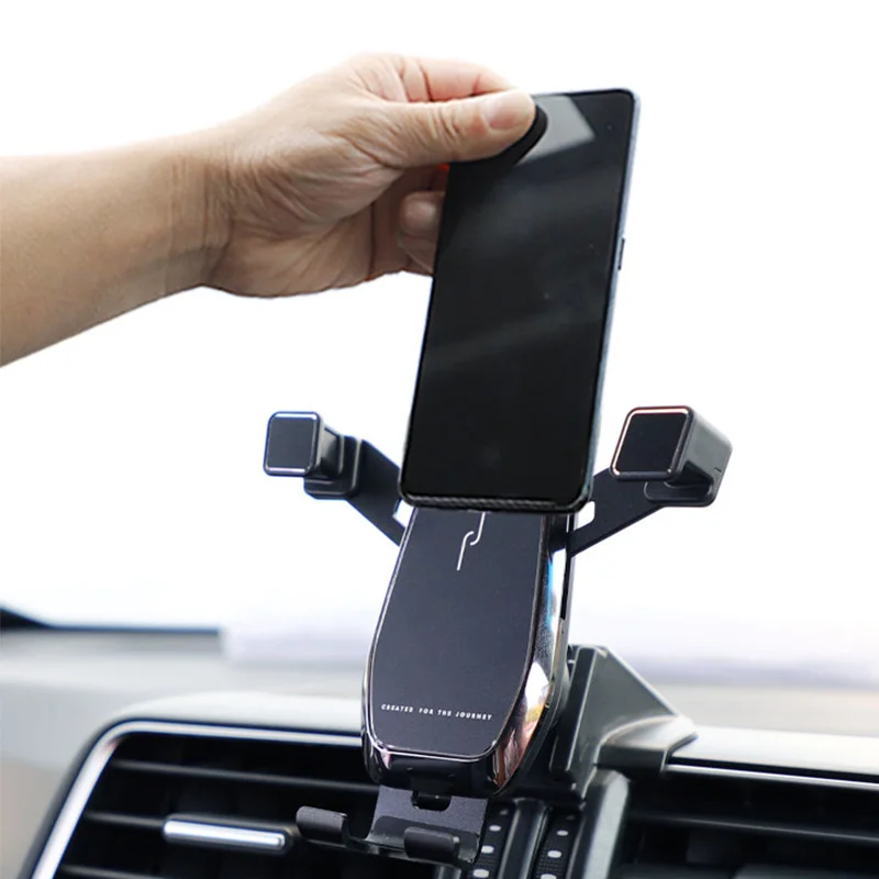 car phone holder air vent mount clip clamp mobile phone holder for toyota prado accessories 2017 2018 2019 2020 free global shipping