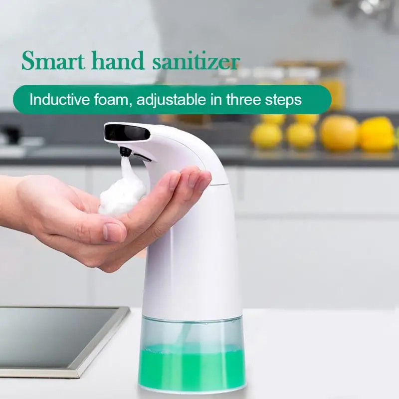 

Intelligent automatic induction foam washing mobile phone infrared induction foam soap dispenser Fashion innovation foam deliver