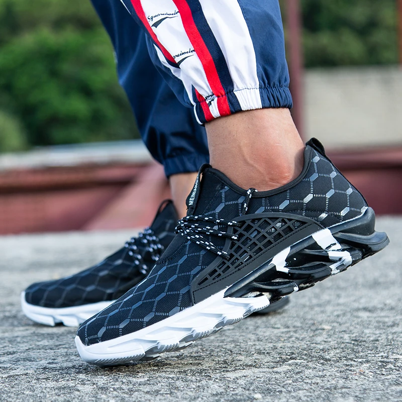 

Men's outdoor sports running shoes, youth non-slip wear-resistant training running shoes, fashionable outskirts travel shoes