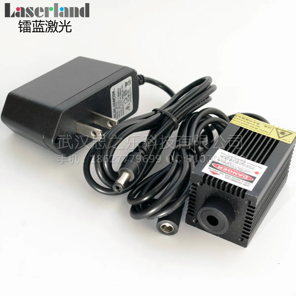 Лазерный диодный модуль 12 В постоянного тока Фокусируемый 300 МВт 405 нм фиолетовый