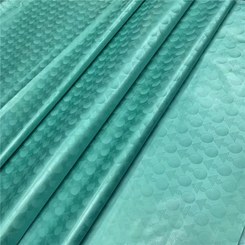 9 Bazin Riche Getzner Австрия морская парча bazin Damask Shadda парча кафтан платье Ткань 5 ярдов за штуку - Цвет: 9