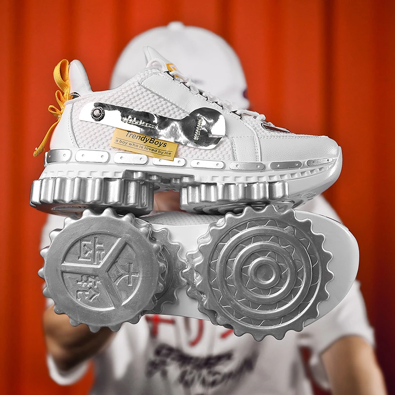 Модная мужская обувь с высоким берцем смешанные цвета 2019 | Обувь