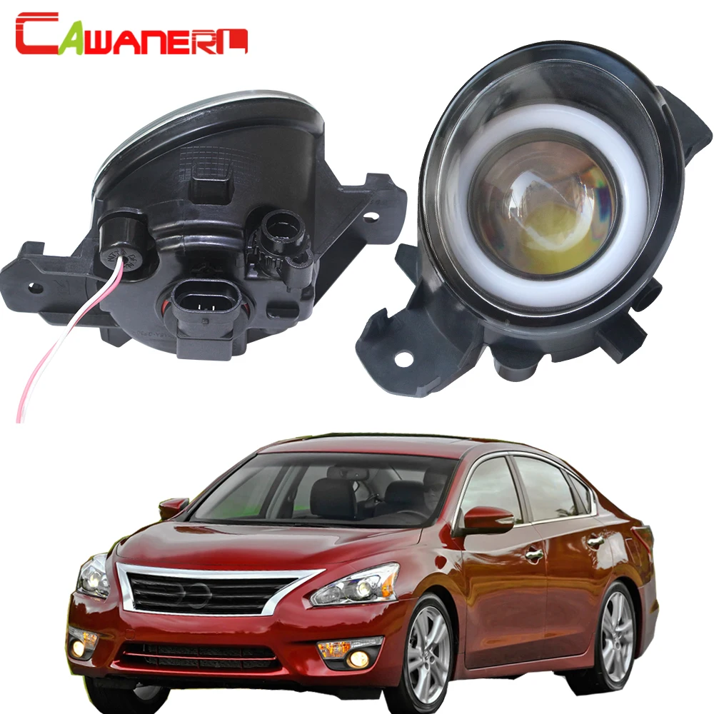Cawanerl для Nissan Altima 2008 2015 Автомобильный светодиодный противотуманный Светильник