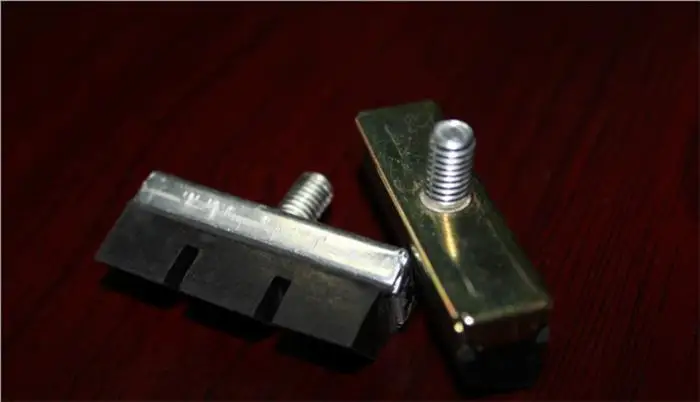 1 пара износостойких тормозных колодок для горного велосипеда прочные тормозные