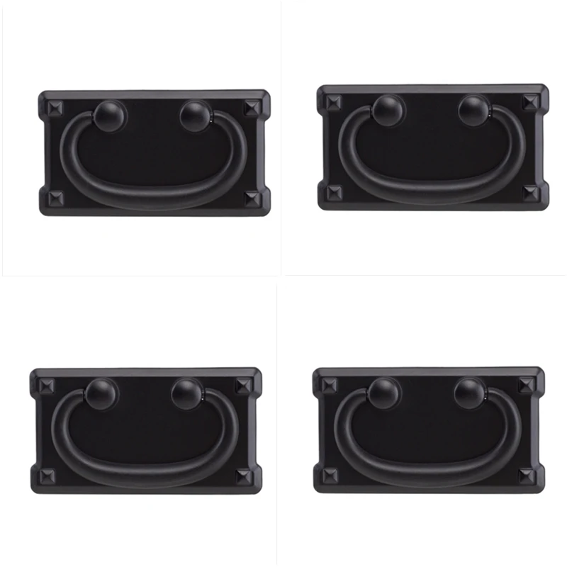 

4 шт., винтажные антикварные ручки из цинкового сплава