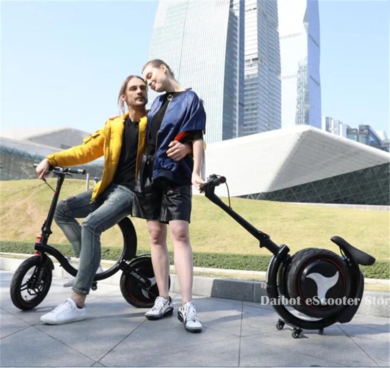 

2019 Foldable Electric Bike 14 Inch 450W Mini Folding Electric Bicycle For Adults