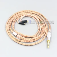 ln007021 4 4mm 3 5mm 2 5mm balanced 16 core 99 7n occ earphone cable for westone w40 w50 w60 um10 um20 um30 um40 um50 pro