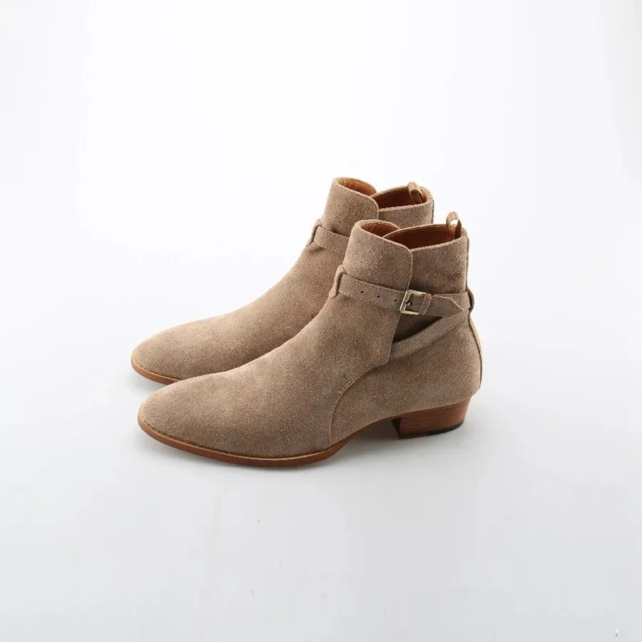 Vintage Luxury Genuine Leather Suede Boots Wyatt Classic Har