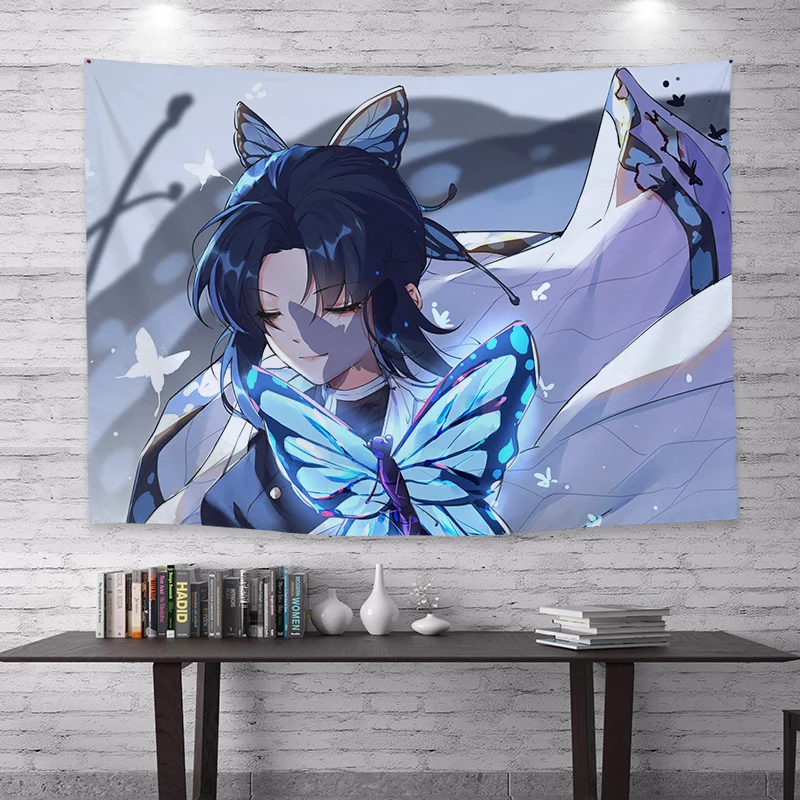 

плед аниме декор для комнаты декор на стену гобелен на стену декор комнаты Японское аниме фоновый гобелен украшение для общежития властная ...