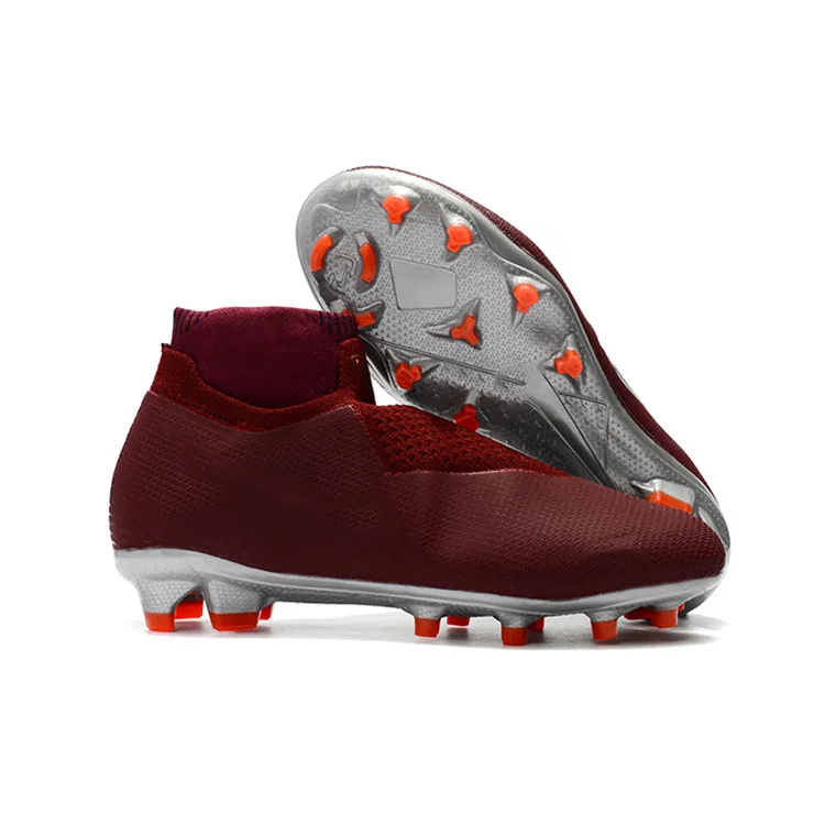 Оригинальные мужские футбольные бутсы тренировочные длинные шипы Детские