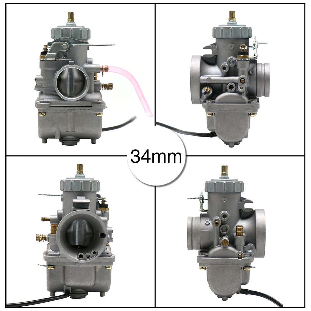 Карбюратор ZS для мотоцикла универсальный карбюратор ATV UTV 125cc 150cc 200cc 34 мм |