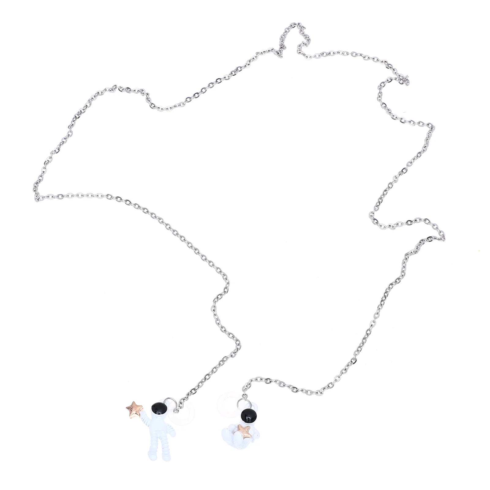 

1Pc Practical Earphone Chain Anti-slip Alloy Earpiece Holder Chain (As Shown)