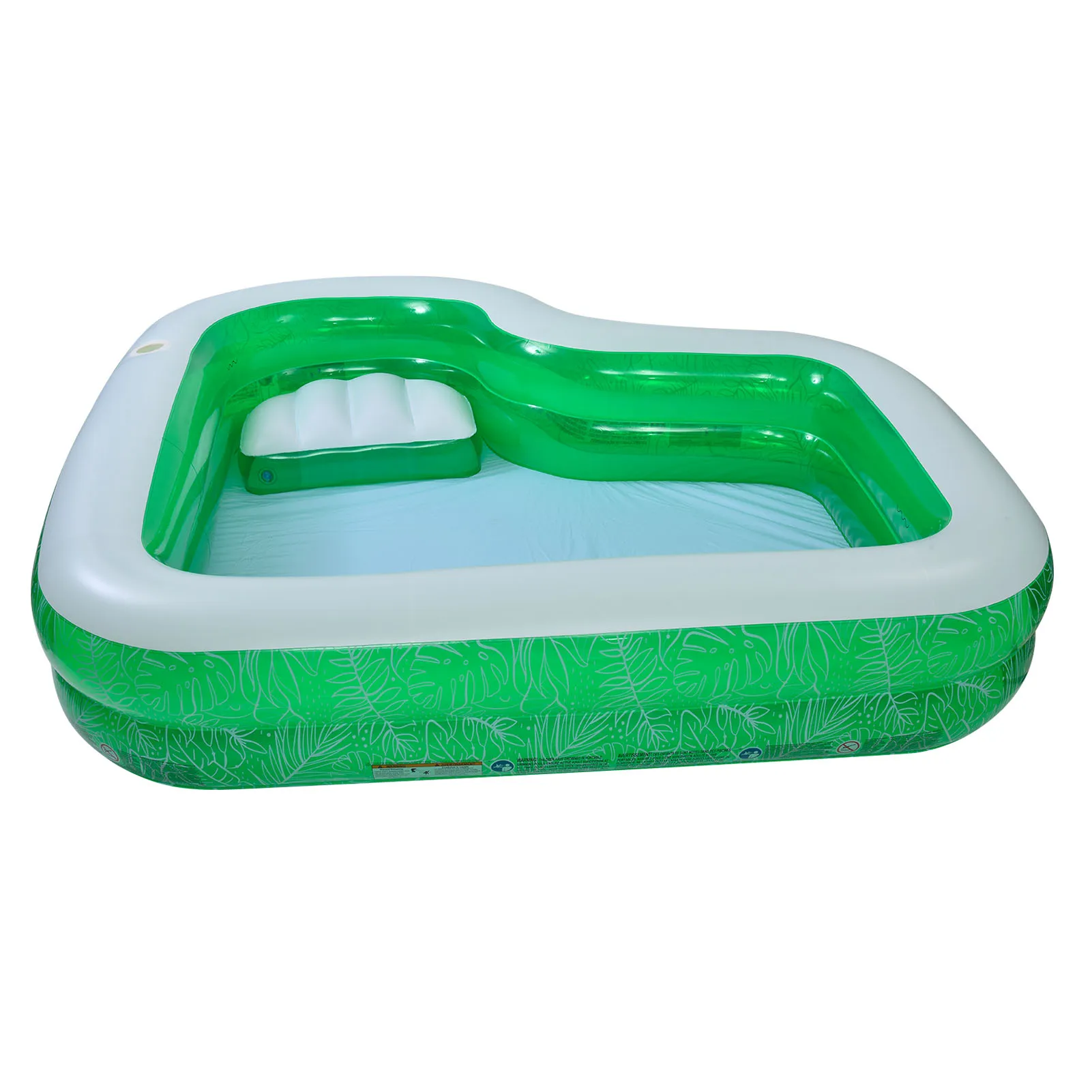 

2021 New Inflatable Kiddie Pool L Shape Family Lounge Pool Kids Wading Toy Children's Paddling Swimming Pool Summer Family