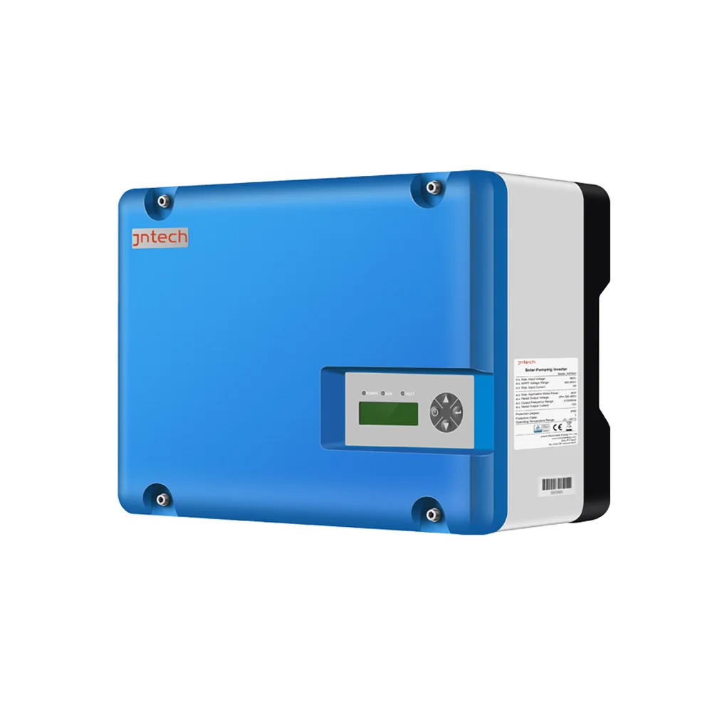 

Jntech 3 кВт инвертор солнечного насоса водонепроницаемый для орошения глубокой скважины IP65 3 года гарантии 3 фазы 380 В